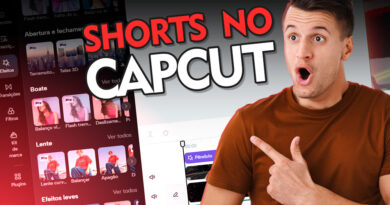 Como criar vídeos Shorts no CapCut pelo PC ou Notebook